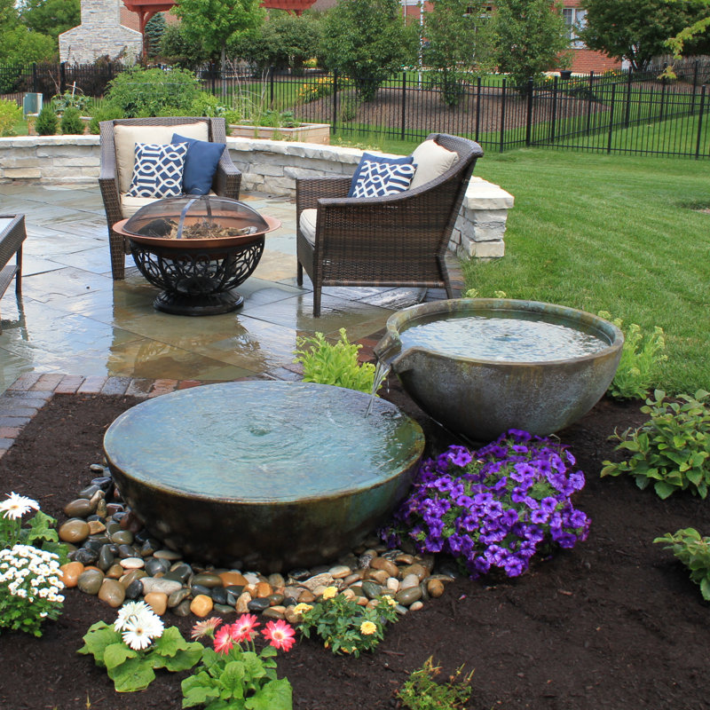 Outdoor Cascade Fountain