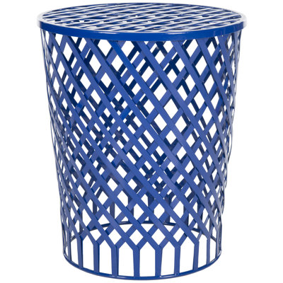 Tabouret d'appoint en treillis de fer Saphira