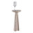 Accent Table Marble Valencia Design For Home Office Bedroom Living Room Decor Use - 23" Ivory-435570064