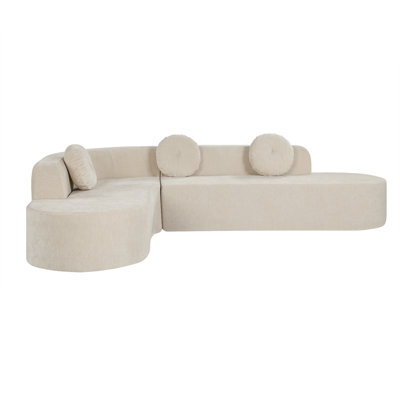 Boneless Salvatore 122 Inch Wide Extra Large Four Seater Sectional