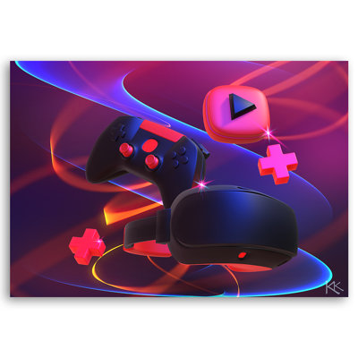Set For The Player - No Frame Print on Canvas