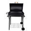 Uten Barrel Charcoal Grill with Smoker