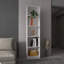 5-Shelf Bookcase In White - Practical & Elegant Home Storage Modern With 5 Shelves Organization