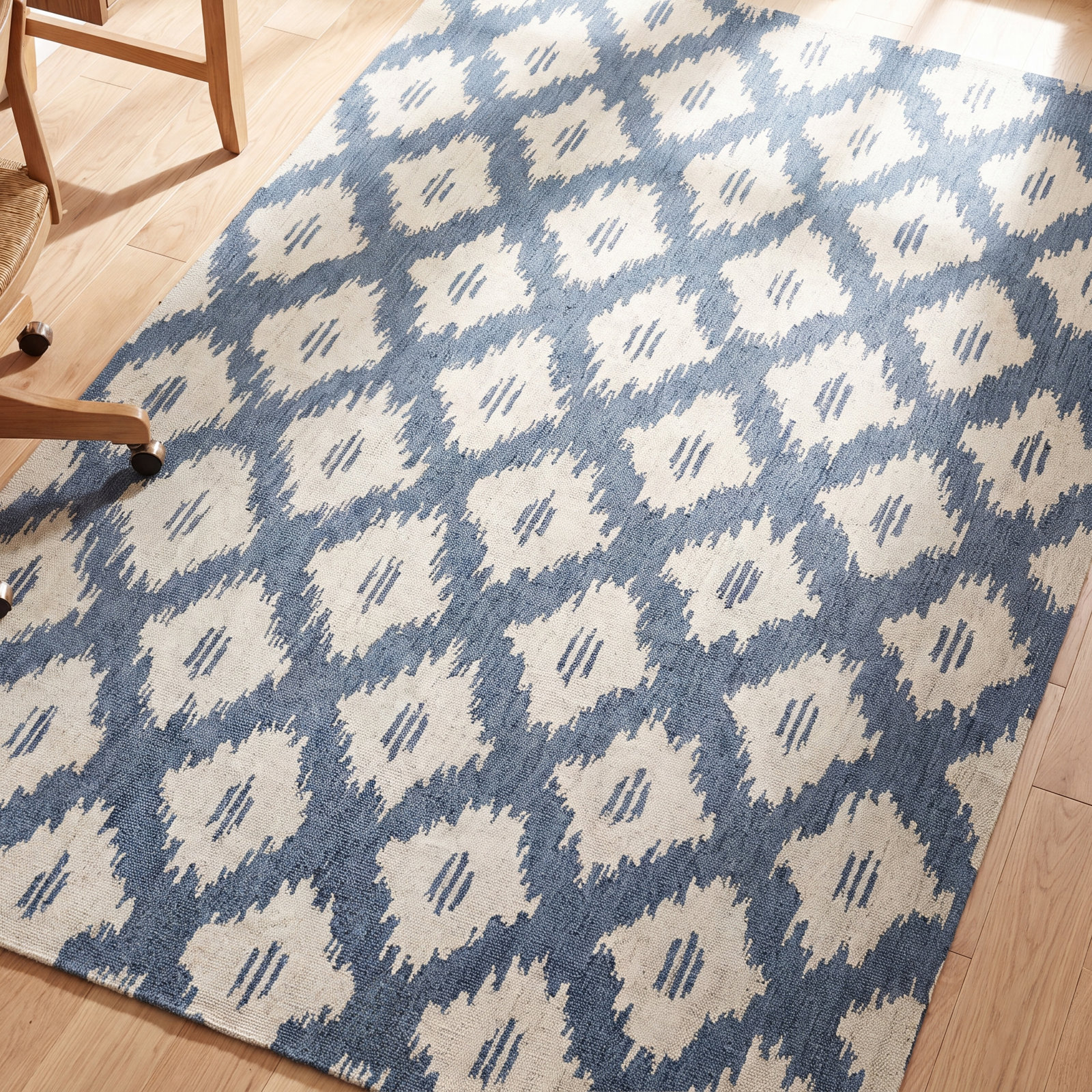 Juliet Slate Hand-Tufted Wool Rug, Rectangle 3'6" x 5'6"
