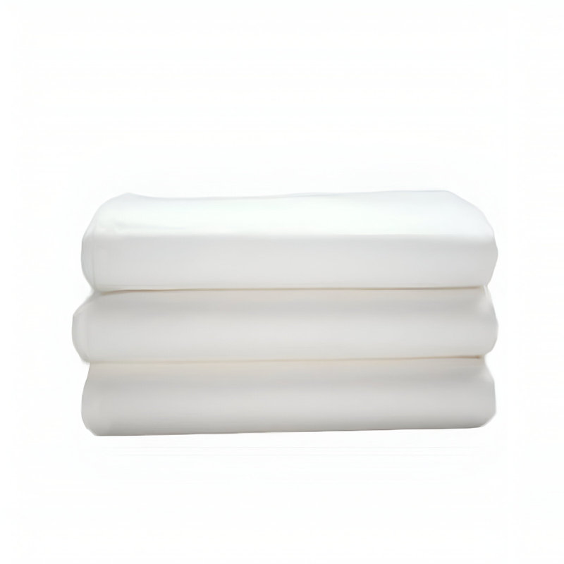 300TC Sateen Solid Organic Cotton 4 Piece Sheet Set Fitted Sheet Fits Upto 16" Deep Pocket, White, Twin Sheet Set