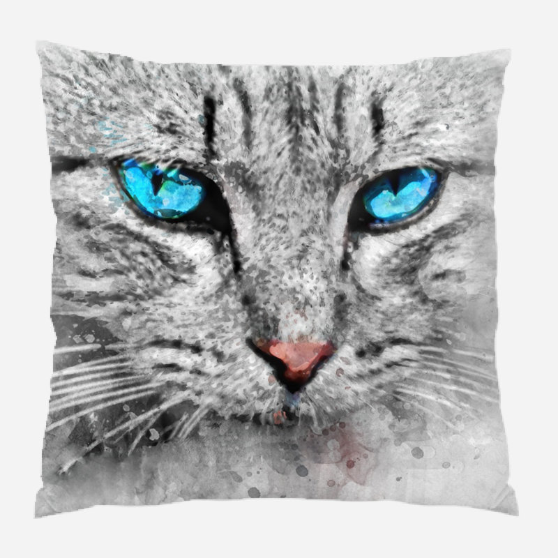 Coussin pour chat Bergquist, Microsuède, Intérieur