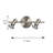 Lindaro 13'' 2 -Light Fixed Track Track Kit with Dimmable and Adjustable Head-1860532728