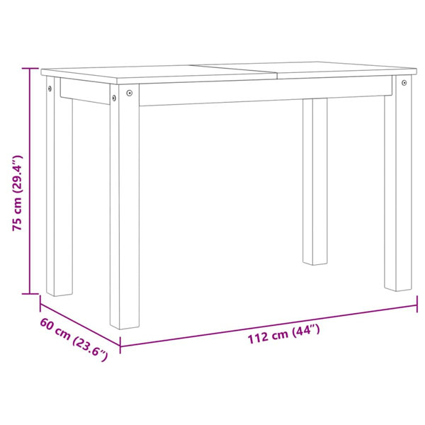 Dimensions du produit