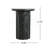 Jamison Outdoor Lightweight Concrete Side Table