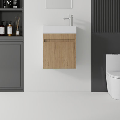 Ensemble de meuble-lavabo flottant