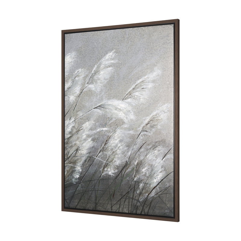 Toile texturée Pampas, Pampas Grass Breeze II