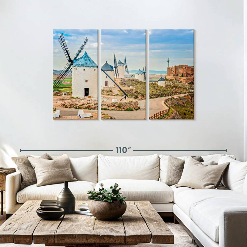 Moulins Alvord Don Quichotte, H 48 po x l 74 po