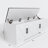 47" Upholstered Storage Bench With Safety Hinges