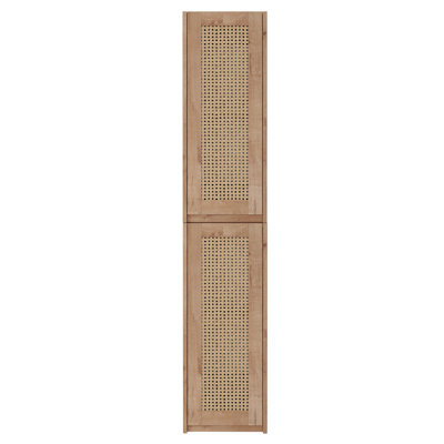 Armoire murale de salle de bain moderne à fermeture douce, poignées cachées 9,59 po