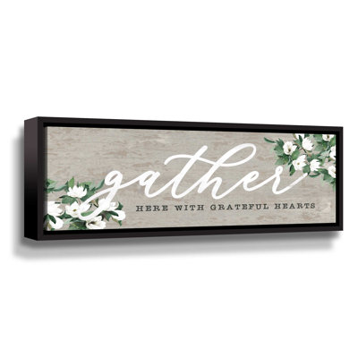 " Gather Here With Grateful Hearts " by Portfolio Dogwood