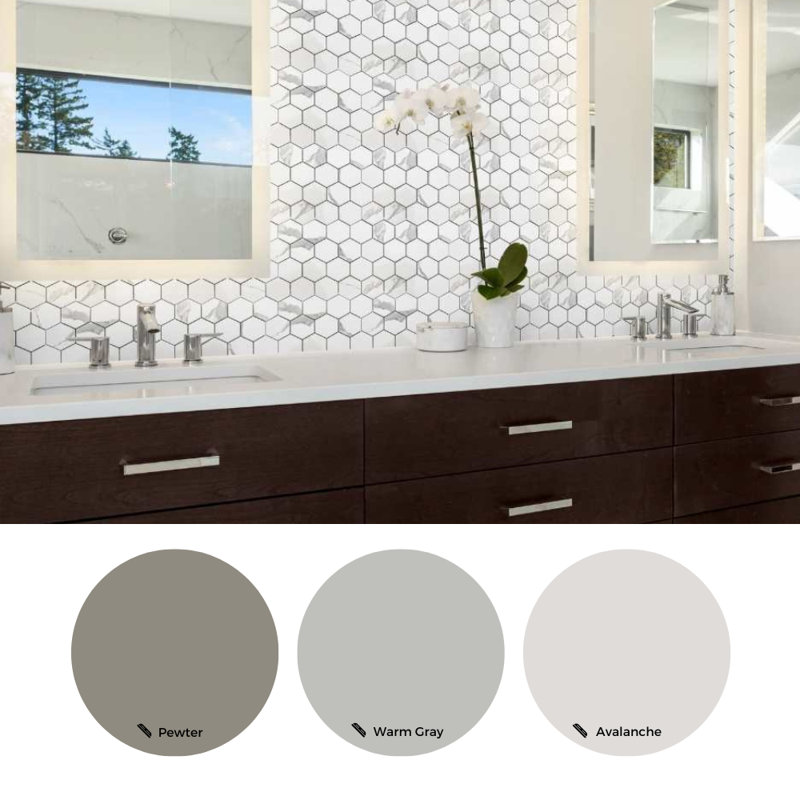 Stately Hex 11" x 14" Porcelain Novelty Marble Look Wall & Floor Tile, Calacatta