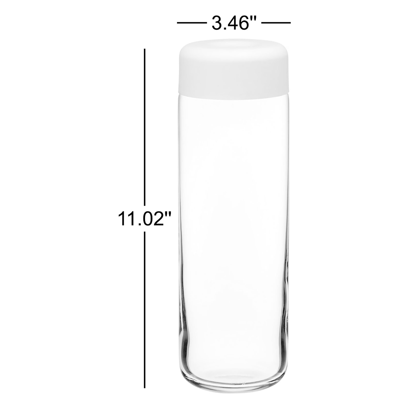 Finesse 33.81oz. Pitcher, Clear/Pink