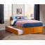 Lit plateforme en bois massif avec pied de lit et lit gigogne Bueno Park-769745973-769745970