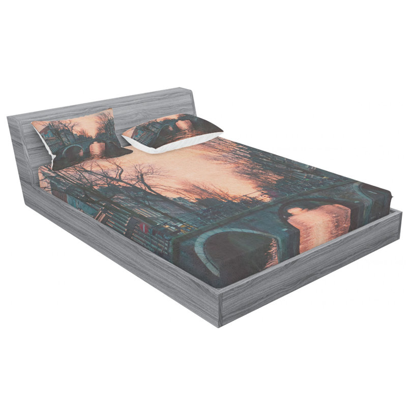 Microfiber Sheet Set, Full Sheet Set with Fitted Sheet