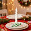 Base de bougies décoratives de Noël-2048632908