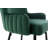 Semire Upholstered Full Back Bar & Counter Stool with Square Armrests and Metal Footrest, Luxury Bar Stool for Living Room-204509989-235720788