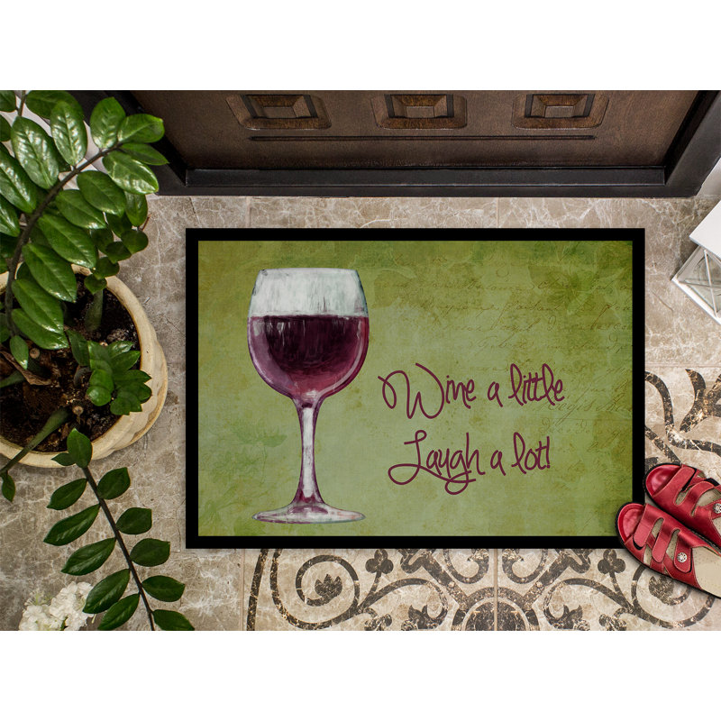 Tapis d'entrée antidérapant Haynie, Rectangle 2 pi x 3 pi