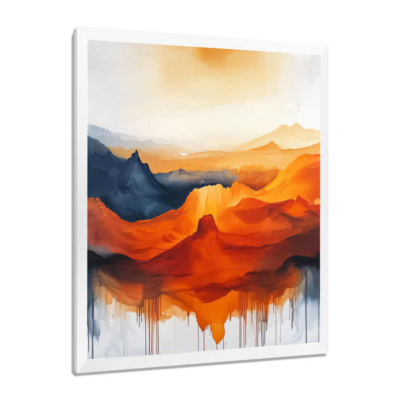 Nusaybah - paysages, impressions sur toile, H 20 po x l 12 po, Reproduction encadrée sans passe-partout, Blanc