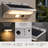 Solar Powered Outdoor Wall Light With Motion Sensor 2700k