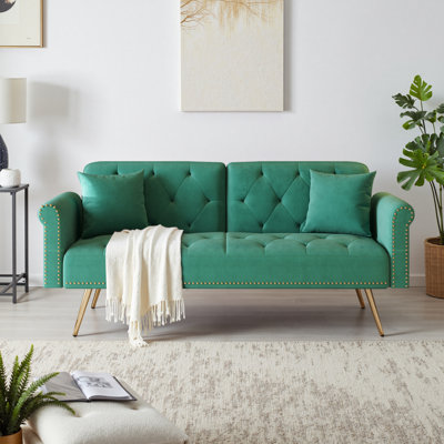 Canapé-lit futon convertible avec canapé-lit pour salon, bureau, appartement