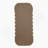 31.4X1.4X74" Oversized Wooden Floor Mirror With Unique Brown Frame