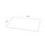 Baysen Tempered Glass Rectangle Dining Table Top-49517956