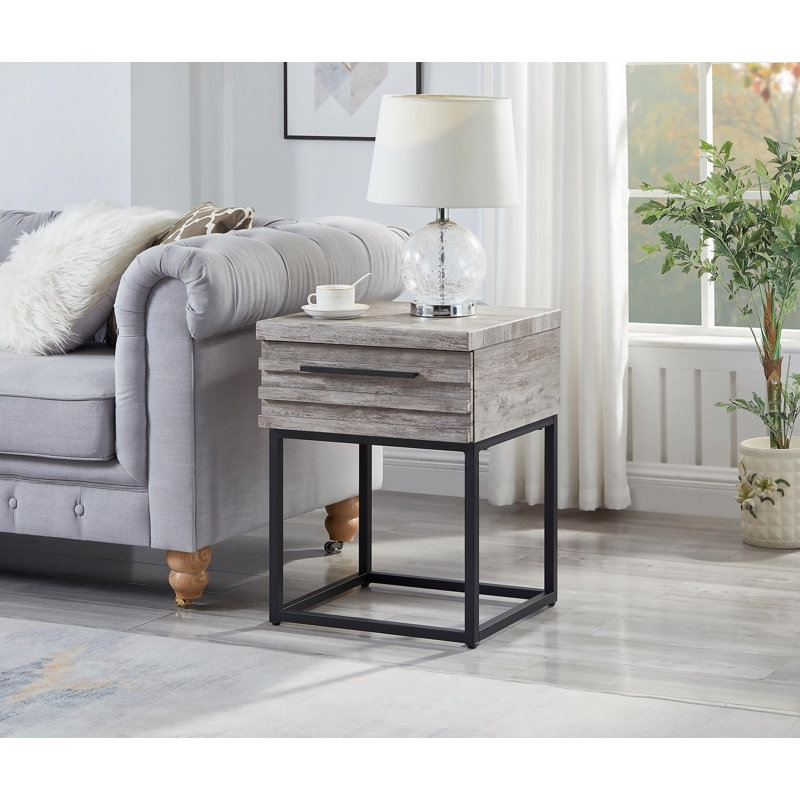 Table de bout Celestial, Gris