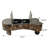 Faux Travertine Modern Irregular Coffee Table