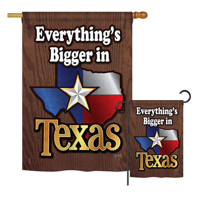 Double Sided Polyester House Flag