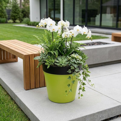 Pot à fleurs rond 5 po