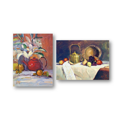 Tea Pot Set By John Beard Print