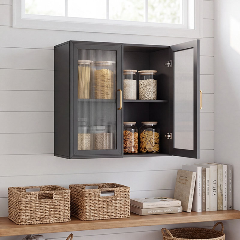 MDF Laundry Room Organiser, Blanc