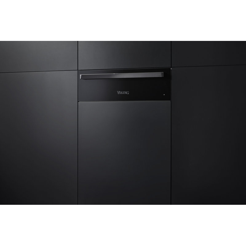 30"W. Warming Drawer, Black Glass