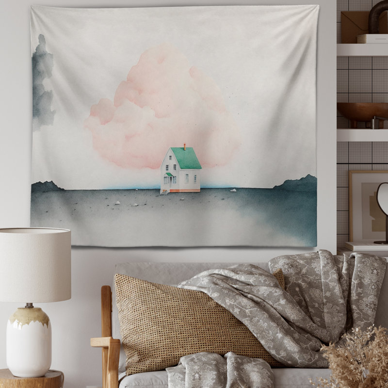 Polyester Tapestry, 32" H x 39" W