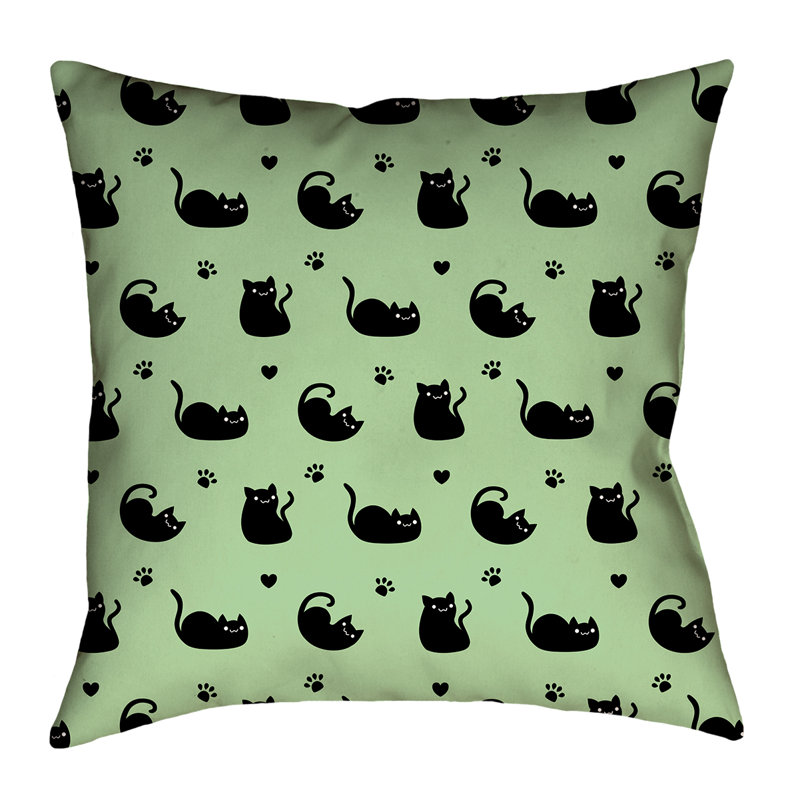 Katelyn Elizabeth Animal Print Reversible Throw Pillow, 40" x 40"