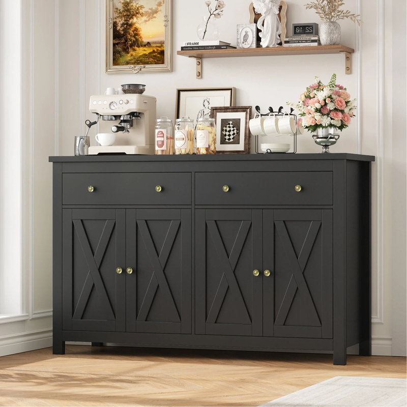 55.1'' Sideboard, Black