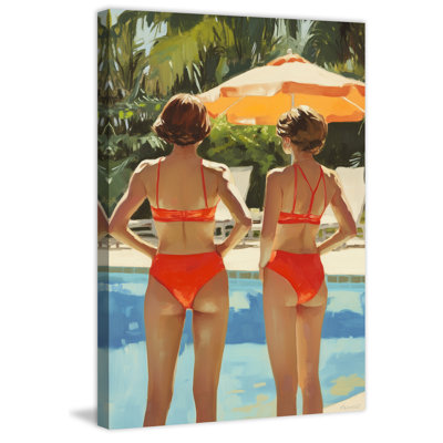 "Summer Retreat", reproduction sur toile tendue