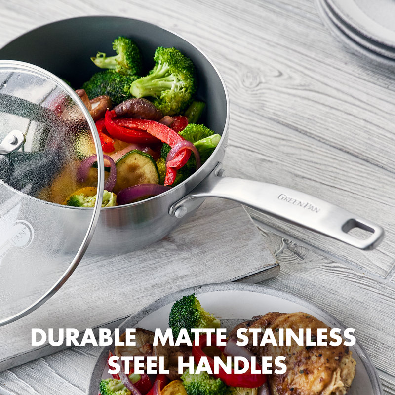 GreenPan Chatham Healthy Ceramic Nonstick 2.5 qt. Saucepan with Lid