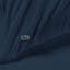 Ensemble de 2 taies d'oreiller en percale de coton Lacost, literie rafraîchissante et respirante, standard, bleu marine-35177746-127391272
