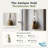 Metal Hanging Bell Wall Décor, Antique Gold