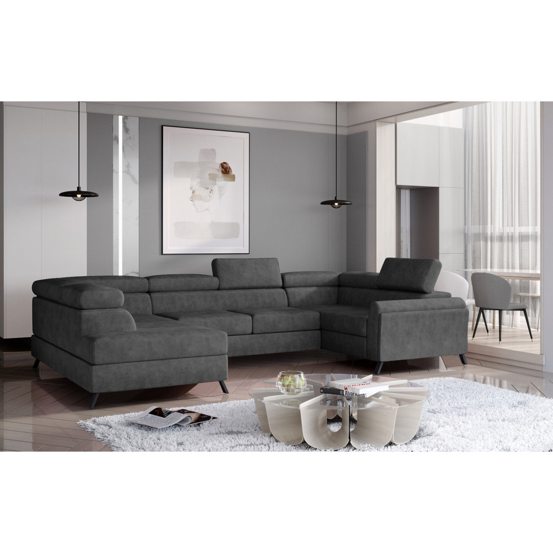 Ecksofa Franchesco aus Samt