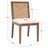 Hudgins Woven Back Side Chair-330458286