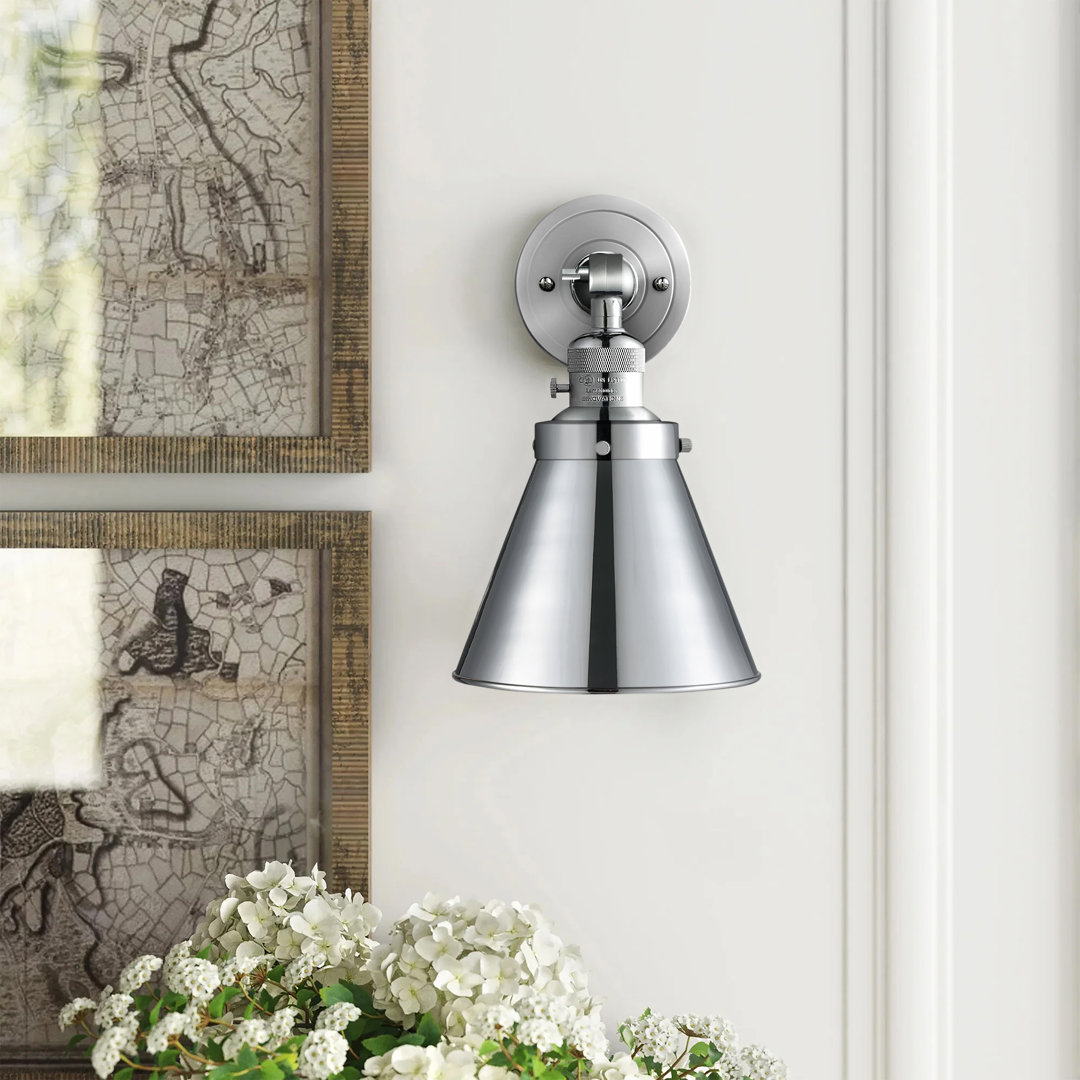 Donovan Armed Sconce Greyleigh™ Shade 