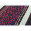 Tapis unique en laine noué à la main rouge / brun / ivoire 5 pi 3 po x 5 pi 7 po