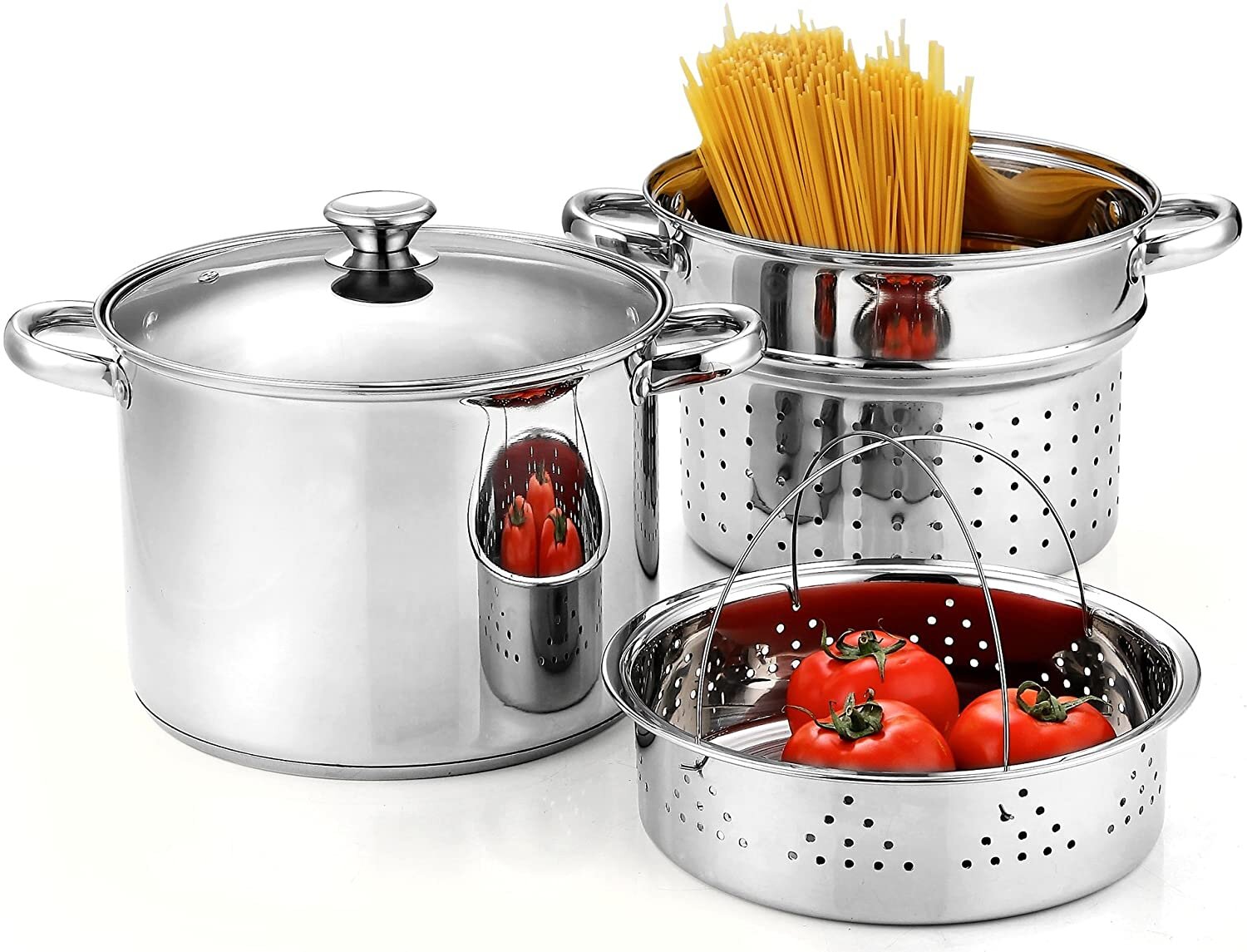 Cook N Home Casserole antiadhésive avec couvercle en verre Cook N Home et  Commentaires - Wayfair Canada